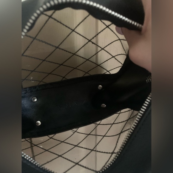ZARA Black Black Vinyl Crossbody Bag - Picture 10 of 15